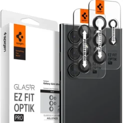 Spigen Samsung|Szkła-Osłona Aparatu Optik.tr ”ez Fit” Camera Protector 2-pack Samsung Galaxy S24 Ultra Black