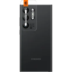 Spigen Samsung|Szkła-Osłona Aparatu Optik.tr ”ez Fit” Camera Protector 2-pack Samsung Galaxy S24 Ultra Black