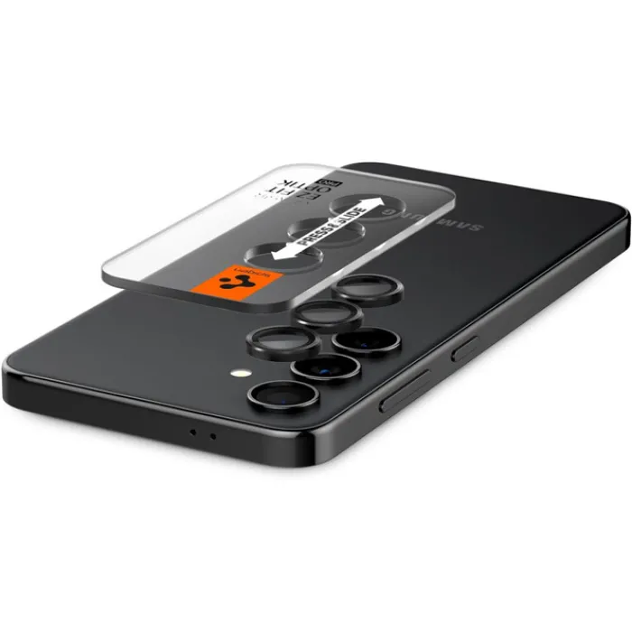 Spigen Szkła|Galaxy S23-Osłona Aparatu Optik.tr ”ez Fit” Camera Protector 2-pack Galaxy S24 / S23 / S23 Plus Black