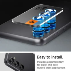 Spigen Samsung|Galaxy S23 Fe-Osłona Aparatu Optik.tr ”ez Fit” Camera Protector 2-pack Galaxy S23 Fe Black