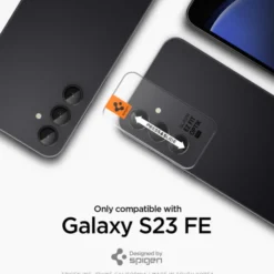 Spigen Samsung|Galaxy S23 Fe-Osłona Aparatu Optik.tr ”ez Fit” Camera Protector 2-pack Galaxy S23 Fe Black