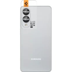 Spigen Samsung|Galaxy S25 Edge-OSŁONA APARATU SAMSUNG GALAXY S25 EDGE OPTIK PRO GLAS.TR ”EZ FIT” CAMERA PROTECTOR 2-PACK CZARNA
