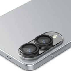 Spigen Samsung|Galaxy S25 Edge-OSŁONA APARATU SAMSUNG GALAXY S25 EDGE OPTIK PRO GLAS.TR ”EZ FIT” CAMERA PROTECTOR 2-PACK CZARNA