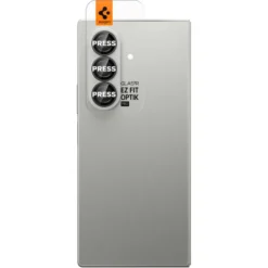 Spigen Samsung|Galaxy Z Fold 7-OSŁONA APARATU SAMSUNG GALAXY Z FOLD 7 OPTIK PRO HD GLAS.TR ”EZ FIT” CAMERA PROTECTOR 2-PACK CZARNA