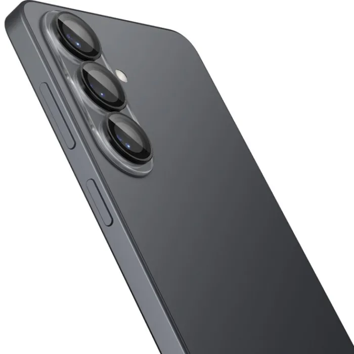 Spigen Samsung|Galaxy S26-OSŁONA APARATU SAMSUNG GALAXY S26 OPTIK PRO HD GLAS.TR ”EZ FIT” 2-PACK BLACK