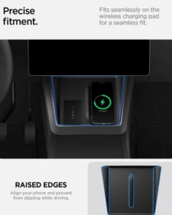 Spigen Ładowarki|Tesla-OSŁONA NA ŁADOWARKĘ BEZPRZEWODOWĄ TESLA MODEL Y 2025