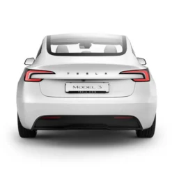 Spigen Tesla-OSŁONA NA LOGO ZNACZEK TESLA MODEL 3 2024 REAR EMBLEM LOGO FULL COVER CARBON