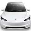 Spigen Tesla-OSŁONA NA PRZEDNIE LOGO ZNACZEK TESLA MODEL 3 2024 FRONT EMBLEM LOGO FULL COVER CARBON