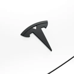 Spigen Tesla-OSŁONA PRZEDNIEGO LOGO ZNACZEK TESLA MODEL 3 2024 FRONT EMBLEM LOGO FULL COVER BLACK