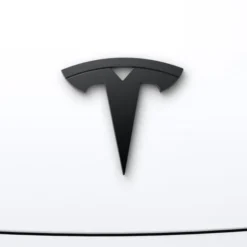 Spigen Tesla-OSŁONA PRZEDNIEGO LOGO ZNACZEK TESLA MODEL 3 2024 FRONT EMBLEM LOGO FULL COVER BLACK