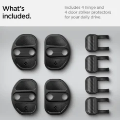 Spigen Tesla-OSŁONA ZAMKA DRZWI TESLA MODEL Y 3 DOOR LOCK COVER BLACK