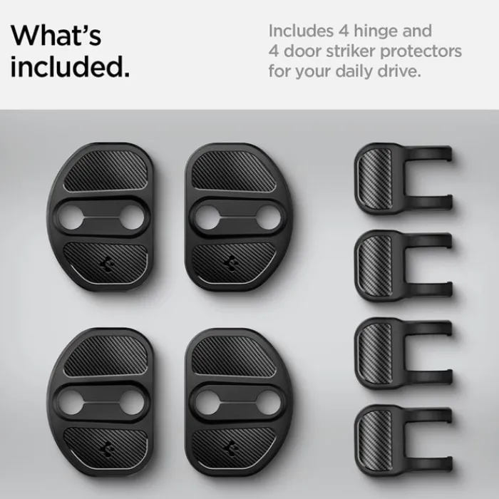 Spigen Tesla-OSŁONA ZAMKA DRZWI TESLA MODEL Y 3 DOOR LOCK COVER BLACK