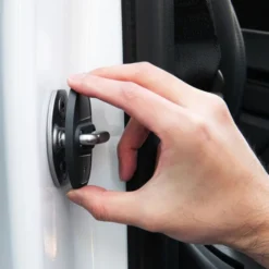 Spigen Tesla-OSŁONA ZAMKA DRZWI TESLA MODEL Y 3 DOOR LOCK COVER BLACK