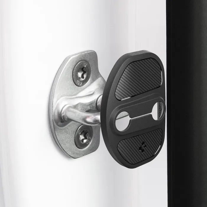 Spigen Tesla-OSŁONA ZAMKA DRZWI TESLA MODEL Y 3 DOOR LOCK COVER BLACK