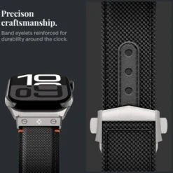 Spigen Apple Watch Se 44Mm|Apple Watch 9 45Mm-PASEK APPLE WATCH 49MM 46MM 45MM 44MM CLASSIC FIT BAND BLACK