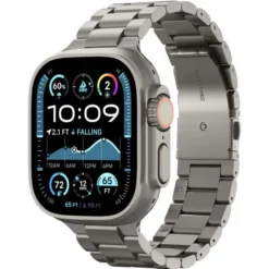 Spigen Apple Watch Se 44Mm|Apple Watch 9 45Mm-PASEK APPLE WATCH 49MM/46MM/45MM/44MM MODERN FIT TITANIUM, NATURAL TITANIUM