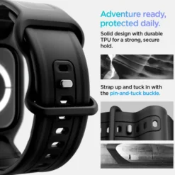 Spigen Apple Watch 11 42Mm|Apple Watch 10 42Mm-PASEK APPLE WATCH 10 42 MM VAULT PRO MATOWY CZARNY