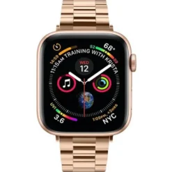 Spigen Apple Watch Se 2024 40Mm|Apple Watch 9 41Mm-Pasek Apple Watch Modern Fit Band 9 8 7 SE 2022 38mm 40mm 41mm Rose Gold