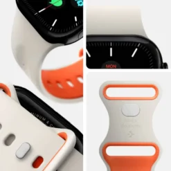 Spigen Apple Watch Se 2024 40Mm|Apple Watch 8 42Mm-PASEK APPLE WATCH 6 / 7 / 8 / 9 / 10 / SE (40 / 41 / 42 MM) NANO POP ORANGE BEIGE