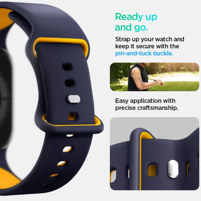 Spigen Apple Watch Se 2024 40Mm|Apple Watch 8 42Mm-PASEK APPLE WATCH 6 / 7 / 8 / 9 / 10 / SE (40 / 41 / 42 MM) NANO POP BLUEBERRY NAVY