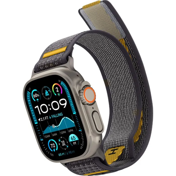 Spigen Apple Watch 5 45Mm|Apple Watch Se 2022 44Mm-PASEK APPLE WATCH 6 / 7 / 8 / 9 / 10 / SE / ULTRA 1 / 2 (44 / 45 / 46 / 49 MM) ACTIVE ATHLEX AIR SZARY