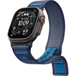 Spigen Apple Watch Se 44Mm|Apple Watch 9 45Mm-PASEK APPLE WATCH 8 / 9 / 10 / 11 / SE / ULTRA (44 / 45 / 46 / 49 MM) ACTIVE ATHLEX AIR 2 NAVY BLUE