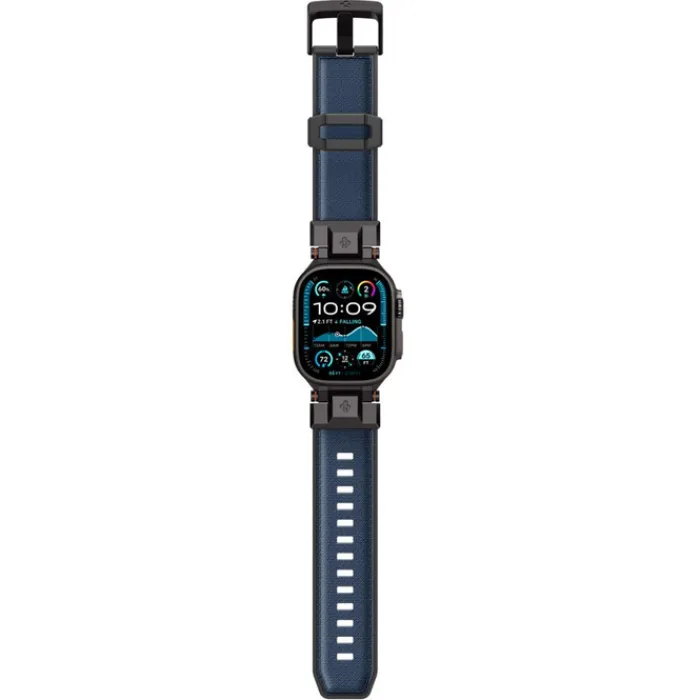 Spigen Apple Watch 5 42Mm|Apple Watch 5 45Mm-PASEK APPLE WATCH 6 / 7 / 8 / 9 / 10 / SE / ULTRA 1 / 2 (44 / 45 / 46 / 49 MM) DURAPRO ARMOR GRANATOWY