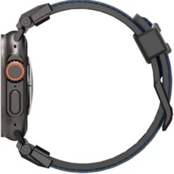 Spigen Apple Watch 5 42Mm|Apple Watch 5 45Mm-PASEK APPLE WATCH 6 / 7 / 8 / 9 / 10 / SE / ULTRA 1 / 2 (44 / 45 / 46 / 49 MM) DURAPRO ARMOR GRANATOWY