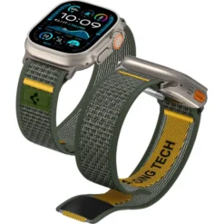 Spigen Apple Watch 5 45Mm|Apple Watch Se 2022 44Mm-PASEK APPLE WATCH 6 / 7 / 8 / 9 / 10 / SE / ULTRA 1 / 2 (44 / 45 / 46 / 49 MM) ACTIVE ATHLEX AIR ZIELONY