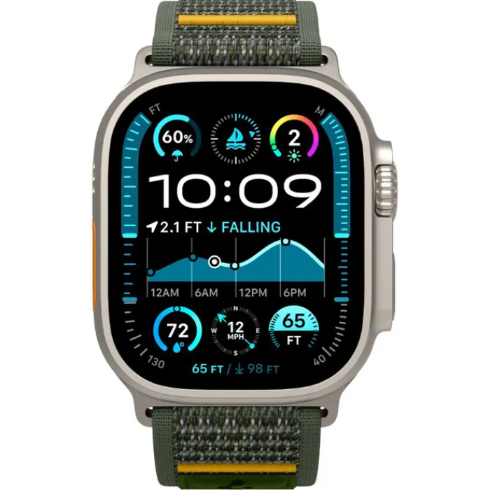 Spigen Apple Watch 5 45Mm|Apple Watch Se 2022 44Mm-PASEK APPLE WATCH 6 / 7 / 8 / 9 / 10 / SE / ULTRA 1 / 2 (44 / 45 / 46 / 49 MM) ACTIVE ATHLEX AIR ZIELONY