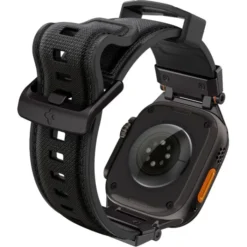 Spigen Apple Watch 5 42Mm|Apple Watch 5 45Mm-PASEK APPLE WATCH 6 / 7 / 8 / 9 / 10 / SE / ULTRA 1 / 2 (44 / 45 / 46 / 49 MM) DURAPRO ARMOR CZARNY