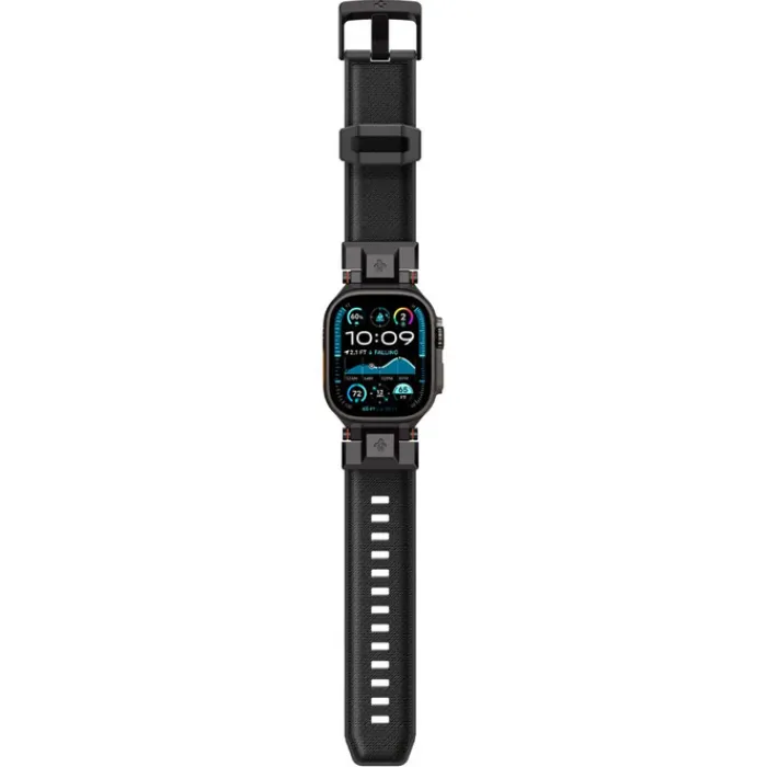 Spigen Apple Watch 5 42Mm|Apple Watch 5 45Mm-PASEK APPLE WATCH 6 / 7 / 8 / 9 / 10 / SE / ULTRA 1 / 2 (44 / 45 / 46 / 49 MM) DURAPRO ARMOR CZARNY