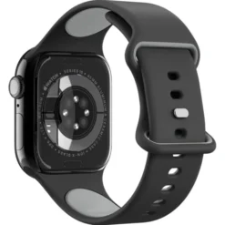 Spigen Apple Watch Se 2022 44Mm|Apple Watch 2 42Mm-PASEK APPLE WATCH 6 / 7 / 8 / 9 / 10 / SE / ULTRA 1 / 2 (44 / 45 / 46 / 49 MM) NANO POP BLACK SESAME