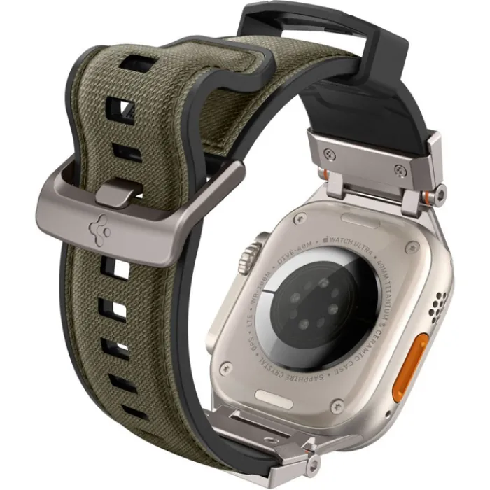 Spigen Apple Watch 5 42Mm|Apple Watch 5 45Mm-PASEK APPLE WATCH 6 / 7 / 8 / 9 / 10 / SE / ULTRA 1 / 2 (44 / 45 / 46 / 49 MM) DURAPRO ARMOR MILITARY GREEN
