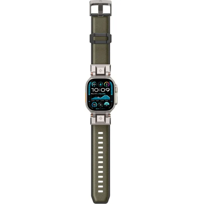 Spigen Apple Watch 5 42Mm|Apple Watch 5 45Mm-PASEK APPLE WATCH 6 / 7 / 8 / 9 / 10 / SE / ULTRA 1 / 2 (44 / 45 / 46 / 49 MM) DURAPRO ARMOR MILITARY GREEN