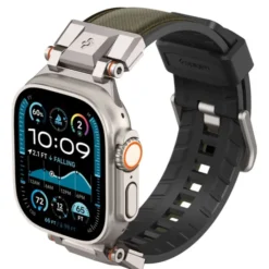 Spigen Apple Watch 5 42Mm|Apple Watch 5 45Mm-PASEK APPLE WATCH 6 / 7 / 8 / 9 / 10 / SE / ULTRA 1 / 2 (44 / 45 / 46 / 49 MM) DURAPRO ARMOR MILITARY GREEN