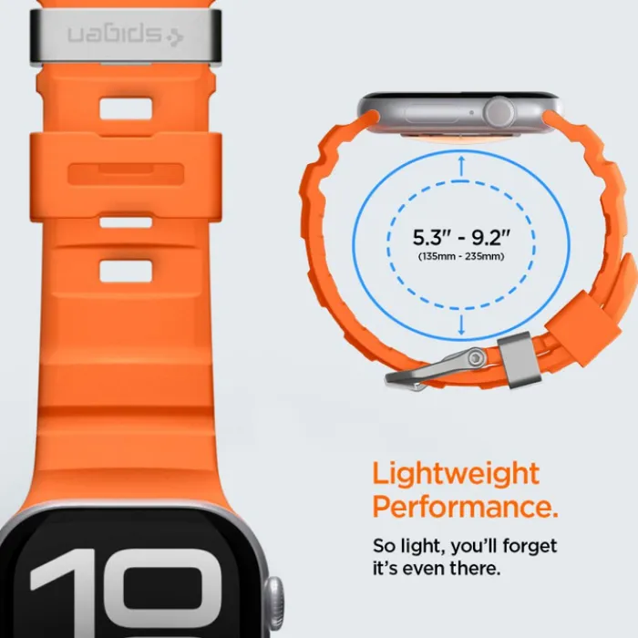 Spigen Apple Watch Se 44Mm|Apple Watch 9 45Mm-PASEK APPLE WATCH 8 / 9 / 10 / 11 / SE / ULTRA (44 / 45 / 46 / 49 MM) WBS2 BAND ORANGE