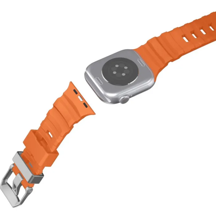 Spigen Apple Watch Se 44Mm|Apple Watch 9 45Mm-PASEK APPLE WATCH 8 / 9 / 10 / 11 / SE / ULTRA (44 / 45 / 46 / 49 MM) WBS2 BAND ORANGE
