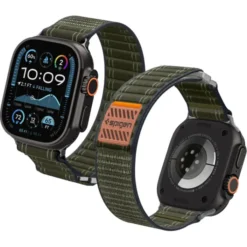 Spigen Apple Watch Se 44Mm|Apple Watch 9 45Mm-PASEK APPLE WATCH 8 / 9 / 10 / 11 / SE / ULTRA (44 / 45 / 46 / 49 MM) WBF0 BAND GREEN