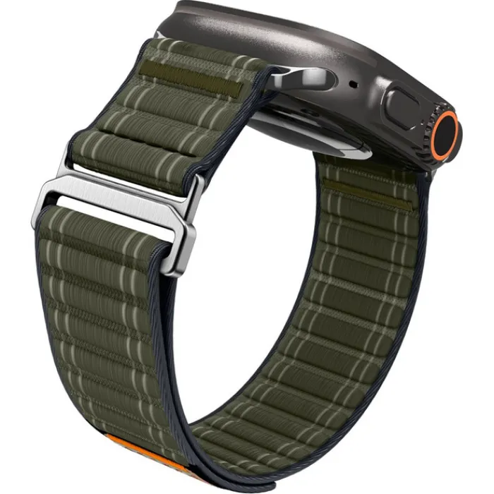 Spigen Apple Watch Se 44Mm|Apple Watch 9 45Mm-PASEK APPLE WATCH 8 / 9 / 10 / 11 / SE / ULTRA (44 / 45 / 46 / 49 MM) WBF0 BAND GREEN