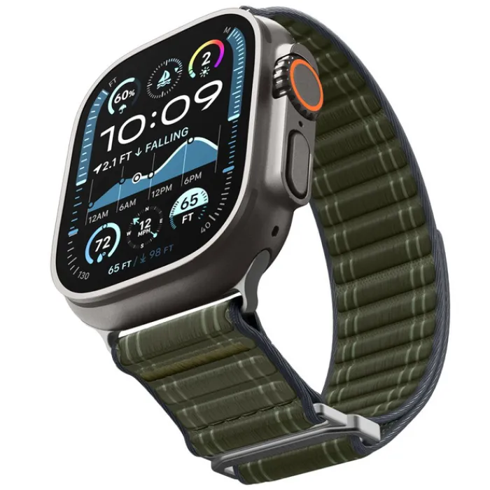 Spigen Apple Watch Se 44Mm|Apple Watch 9 45Mm-PASEK APPLE WATCH 8 / 9 / 10 / 11 / SE / ULTRA (44 / 45 / 46 / 49 MM) WBF0 BAND GREEN