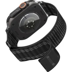 Spigen Apple Watch Se 44Mm|Apple Watch 9 45Mm-PASEK APPLE WATCH 8 / 9 / 10 / 11 / SE / ULTRA (44 / 45 / 46 / 49 MM) WBF0 BAND BLACK