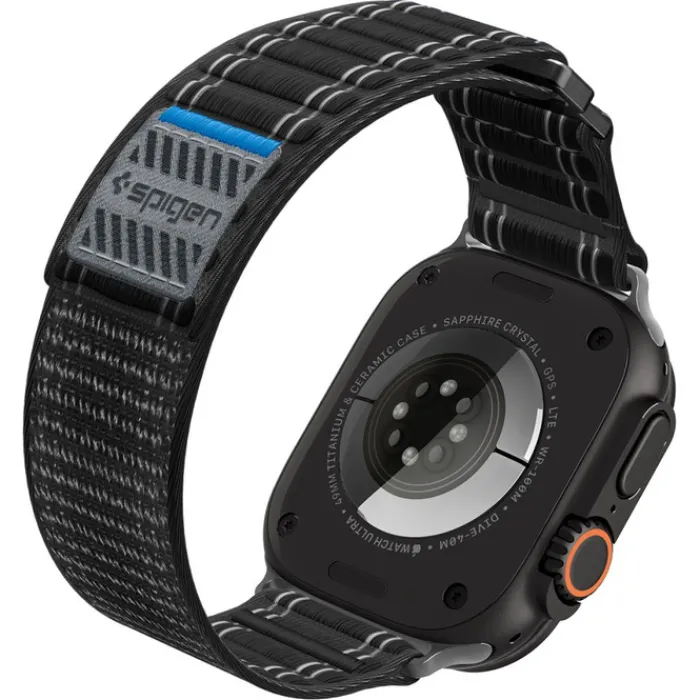 Spigen Apple Watch Se 44Mm|Apple Watch 9 45Mm-PASEK APPLE WATCH 8 / 9 / 10 / 11 / SE / ULTRA (44 / 45 / 46 / 49 MM) WBF0 BAND BLACK