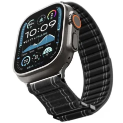 Spigen Apple Watch Se 44Mm|Apple Watch 9 45Mm-PASEK APPLE WATCH 8 / 9 / 10 / 11 / SE / ULTRA (44 / 45 / 46 / 49 MM) WBF0 BAND BLACK