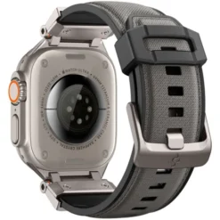 Spigen Apple Watch 5 42Mm|Apple Watch 5 45Mm-PASEK APPLE WATCH 6 / 7 / 8 / 9 / 10 / SE / ULTRA 1 / 2 (44 / 45 / 46 / 49 MM) DURAPRO ARMOR SZARY