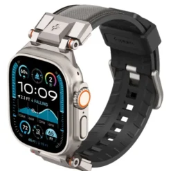 Spigen Apple Watch 5 42Mm|Apple Watch 5 45Mm-PASEK APPLE WATCH 6 / 7 / 8 / 9 / 10 / SE / ULTRA 1 / 2 (44 / 45 / 46 / 49 MM) DURAPRO ARMOR SZARY