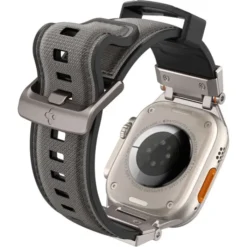 Spigen Apple Watch 5 42Mm|Apple Watch 5 45Mm-PASEK APPLE WATCH 6 / 7 / 8 / 9 / 10 / SE / ULTRA 1 / 2 (44 / 45 / 46 / 49 MM) DURAPRO ARMOR SZARY