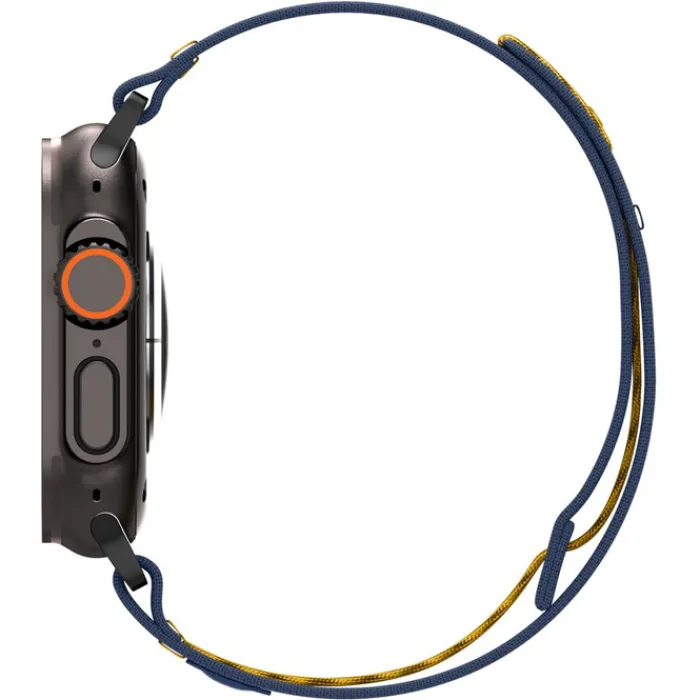Spigen Apple Watch 5 45Mm|Apple Watch Se 2022 44Mm-PASEK APPLE WATCH 6 / 7 / 8 / 9 / 10 / SE / ULTRA 1 / 2 (44 / 45 / 46 / 49 MM) ACTIVE ATHLEX AIR GRANATOWY