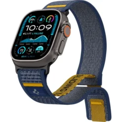 Spigen Apple Watch 5 45Mm|Apple Watch Se 2022 44Mm-PASEK APPLE WATCH 6 / 7 / 8 / 9 / 10 / SE / ULTRA 1 / 2 (44 / 45 / 46 / 49 MM) ACTIVE ATHLEX AIR GRANATOWY