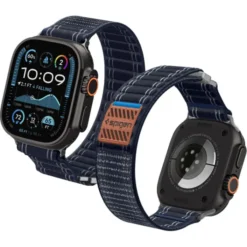 Spigen Apple Watch Se 44Mm|Apple Watch 9 45Mm-PASEK APPLE WATCH 8 / 9 / 10 / 11 / SE / ULTRA (44 / 45 / 46 / 49 MM) WBF0 BAND NAVY